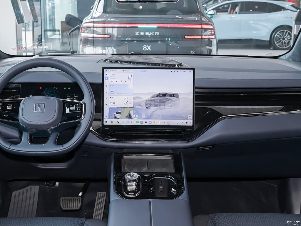2026 Zeekr 009 — Zeekr 009 dashboard and infotainment display, for export